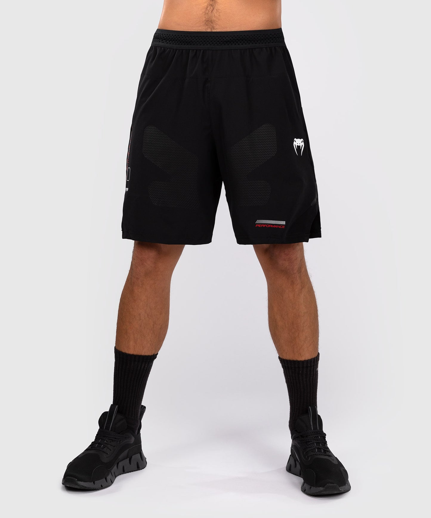 Venum Tactical XT Pantalón Corto de Entrenamiento Hombre - Negro/Rojo Fuego