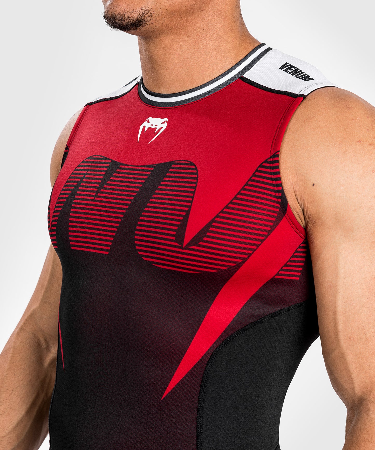 Venum Adrenaline Rashguard Senza Maniche da Uomo - Red