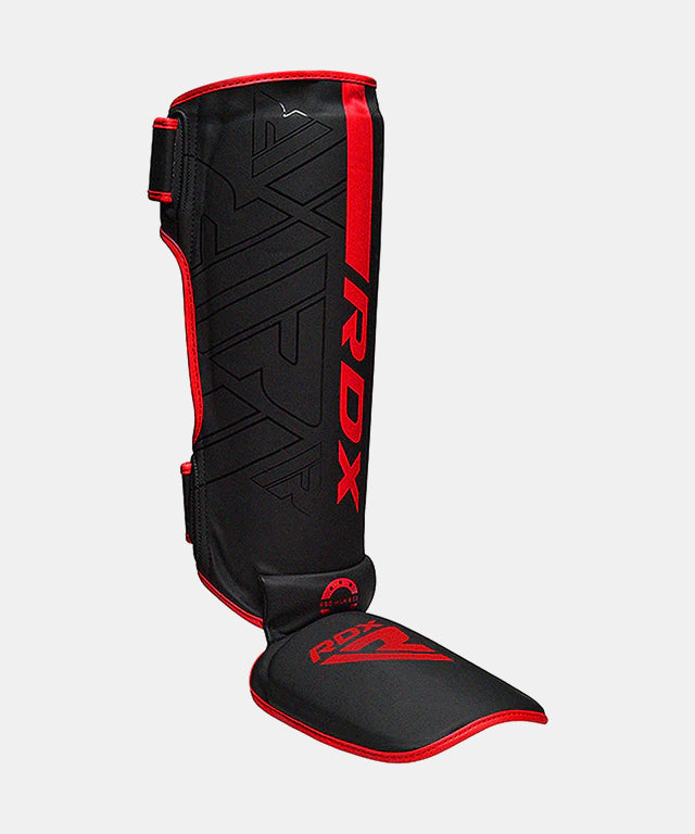 RDX F6 Kara Schienbeinschoner - Schwarz/Rot