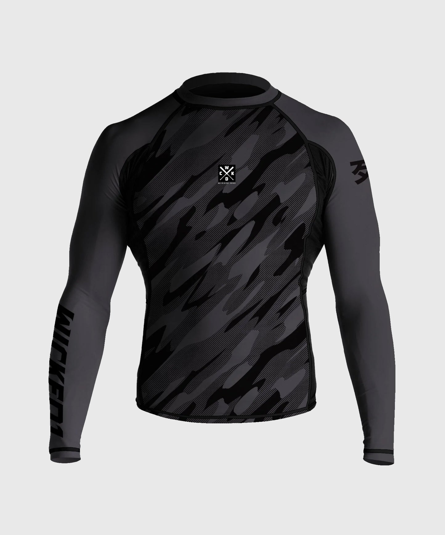 Wicked One Upset Long Sleeve Rashguard - Grey