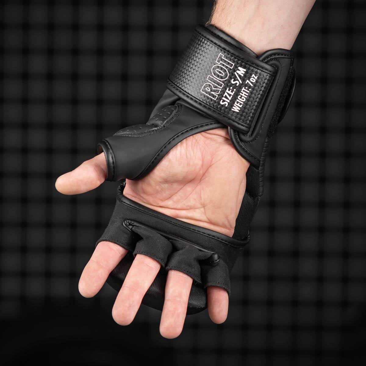 Gants de MMA Sparring Phantom Athletics Riot Pro - Noir