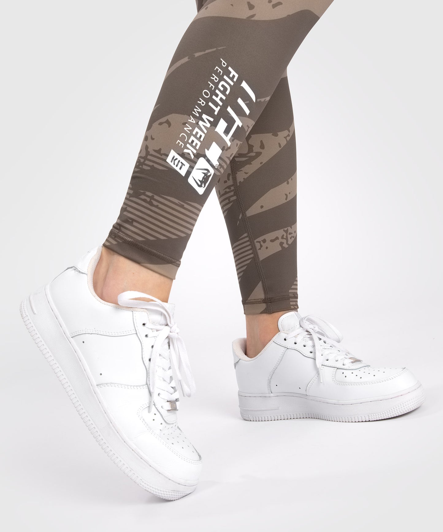 UFC Adrenaline by Venum Fight Week performance Leggings - Desert Camo