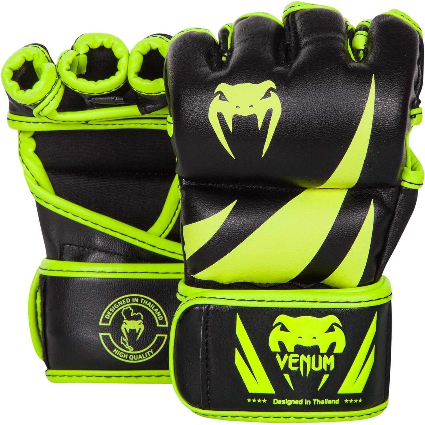 Venum Challenger Guantes de MMA - Amarillo/Negro