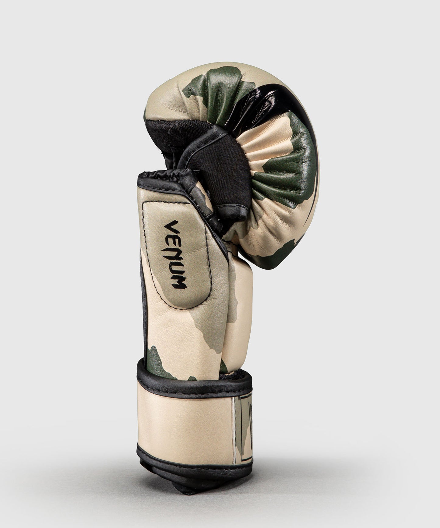 Venum Elite Camo Sparring Gloves - Khaki/ Off-white