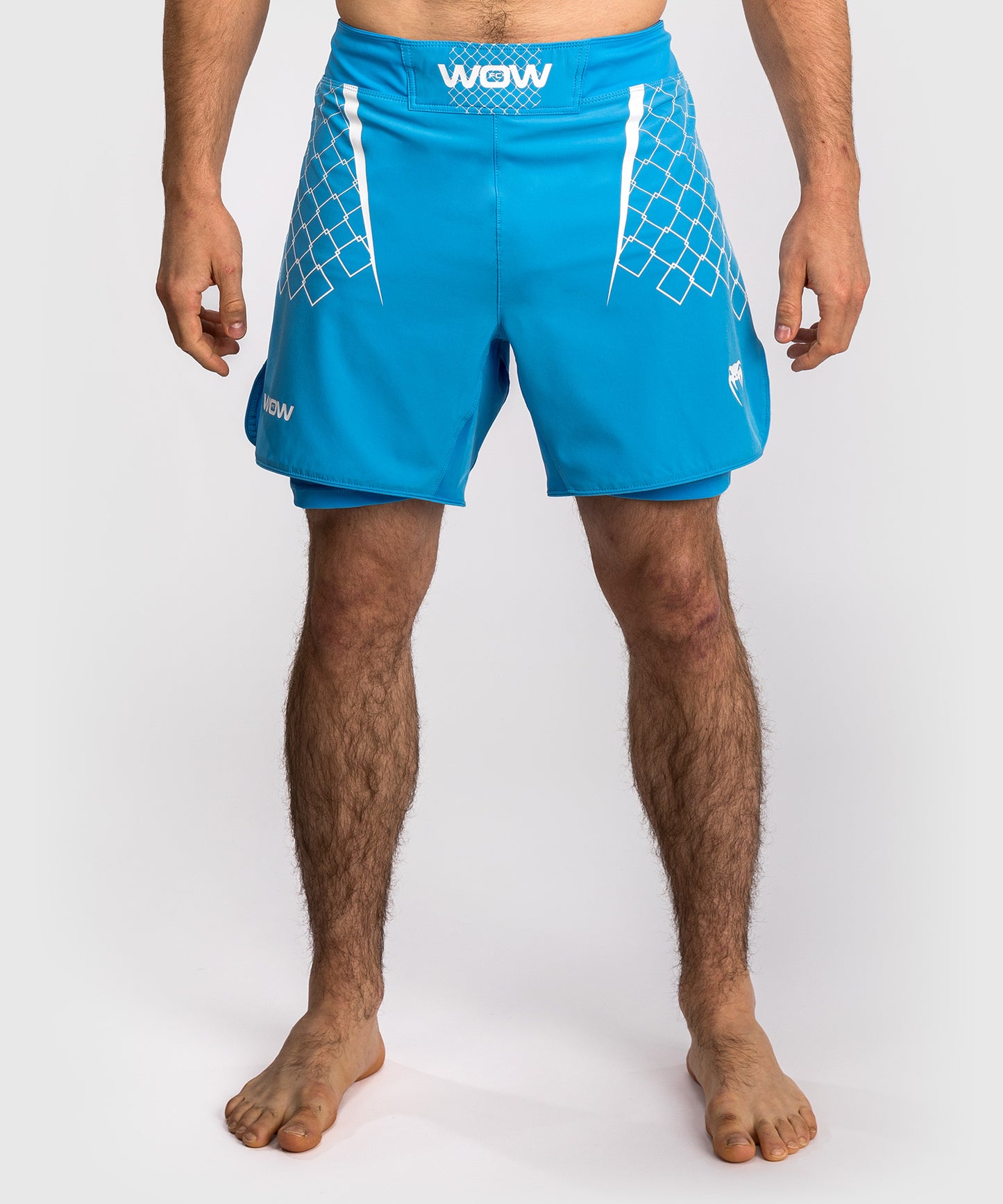 Venum x WOW FC Pantalones de Lucha para Hombre - Pacific Blue