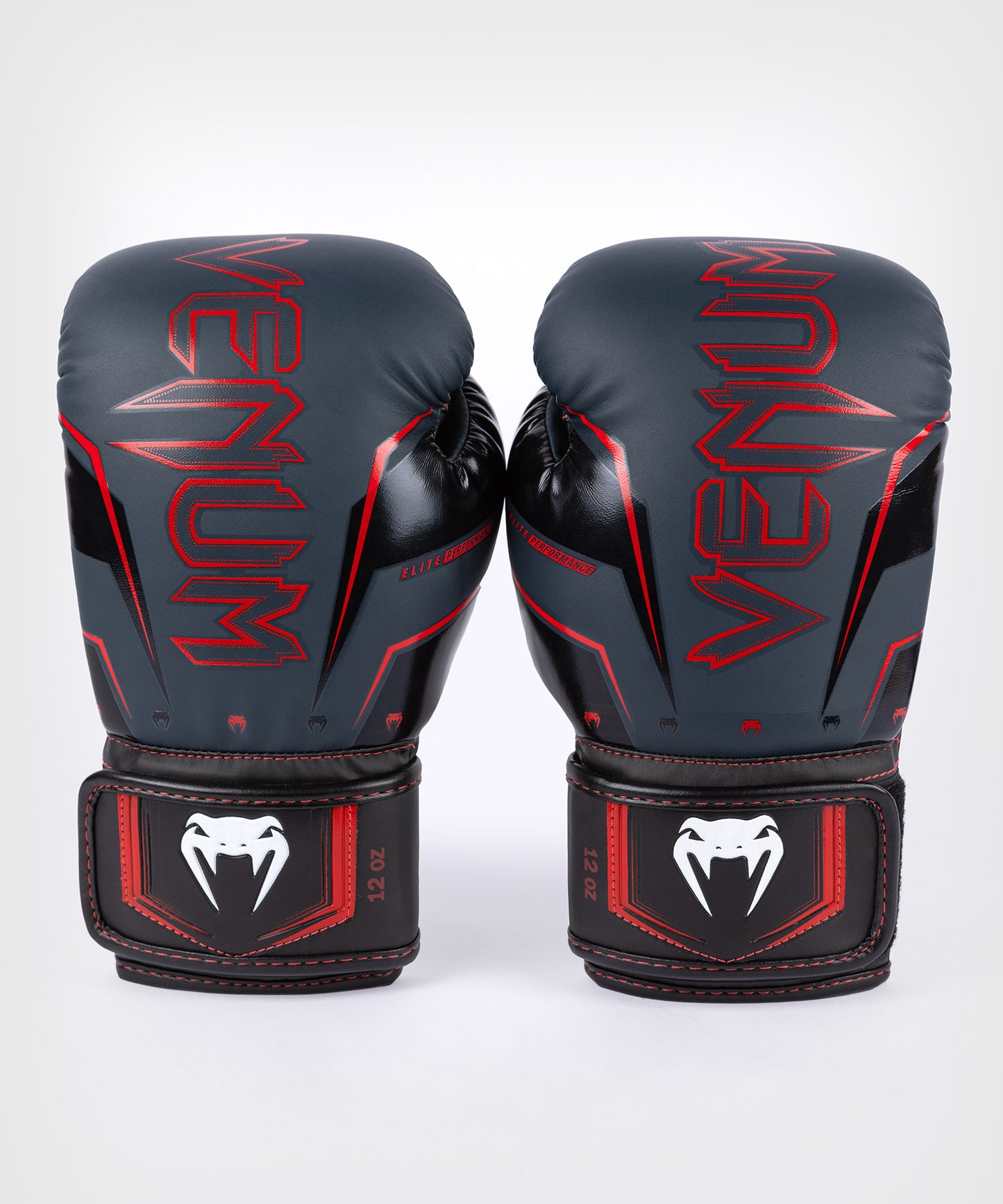 Gants de Boxe Venum Elite Evo - Bleu Marine/Noir/Rouge