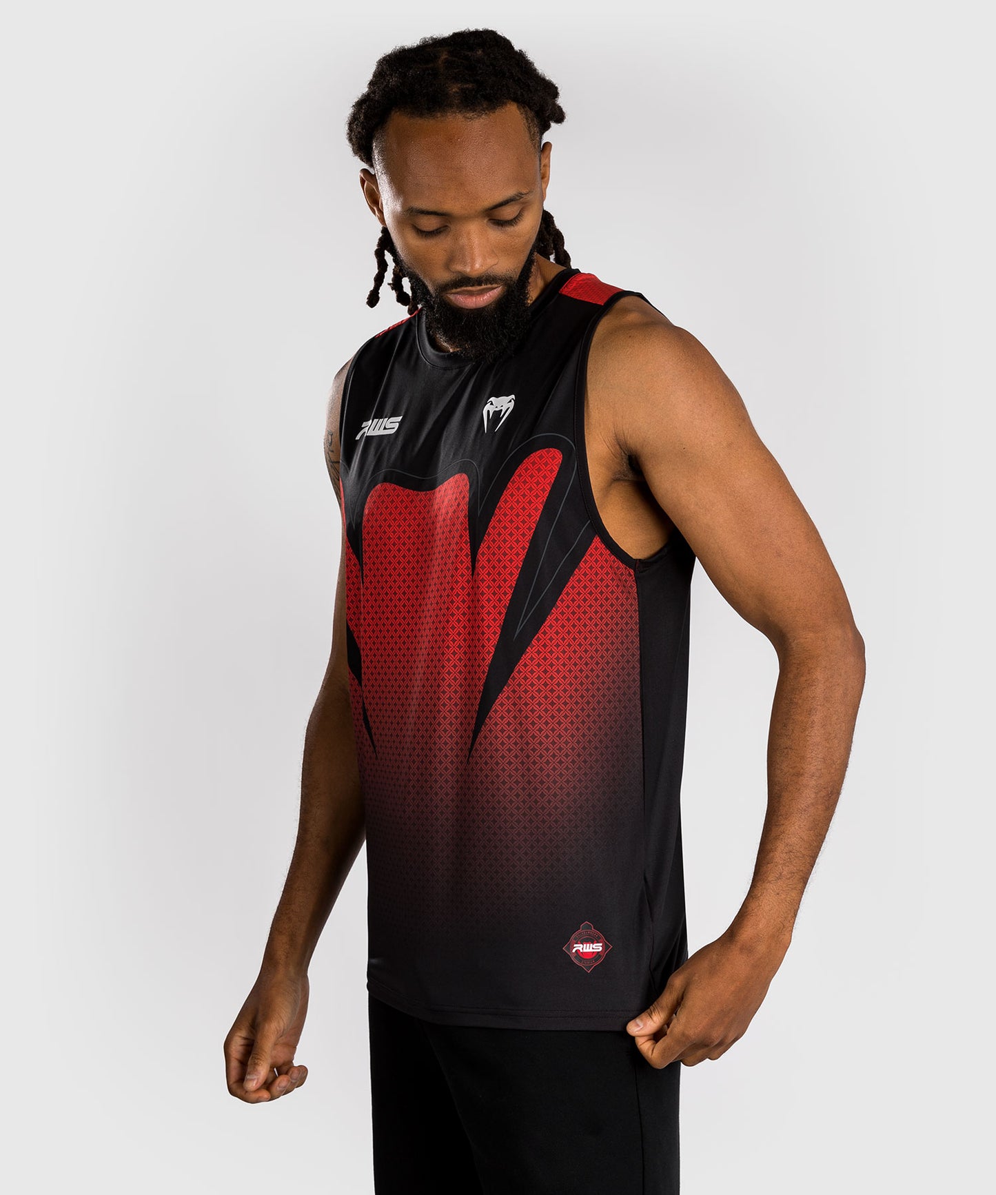 Venum x RWS 2.0 Canotta Dry-Tech da uomo – Nero/Rosso