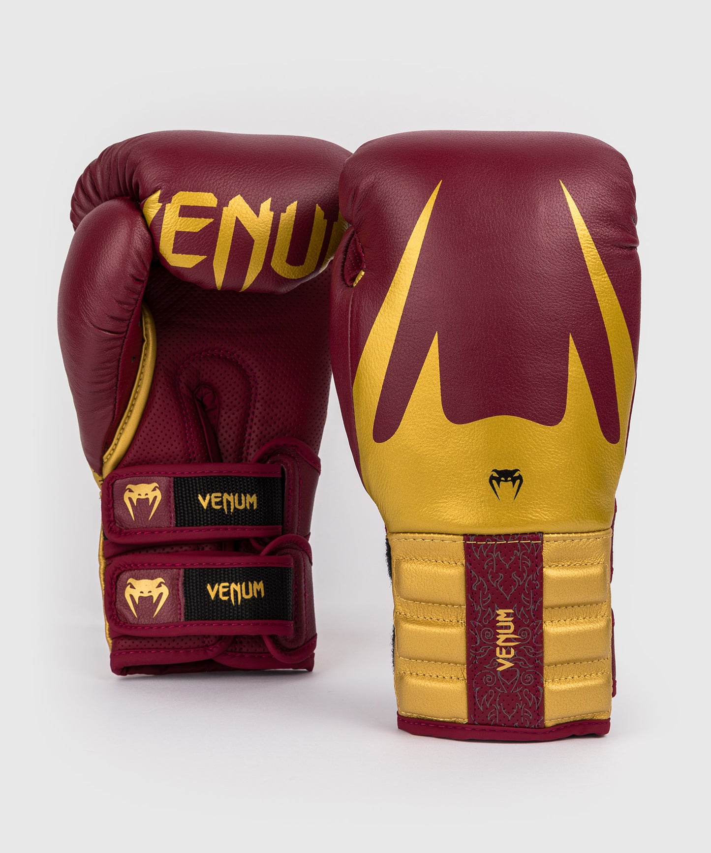 Venum Reverso Guanti da Boxe - Rosso Ciliegia/Oro