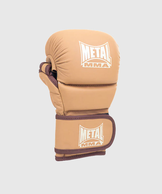 Metal Boxe The Shell MMA Sparring Gloves Caucasian Hills - Beige
