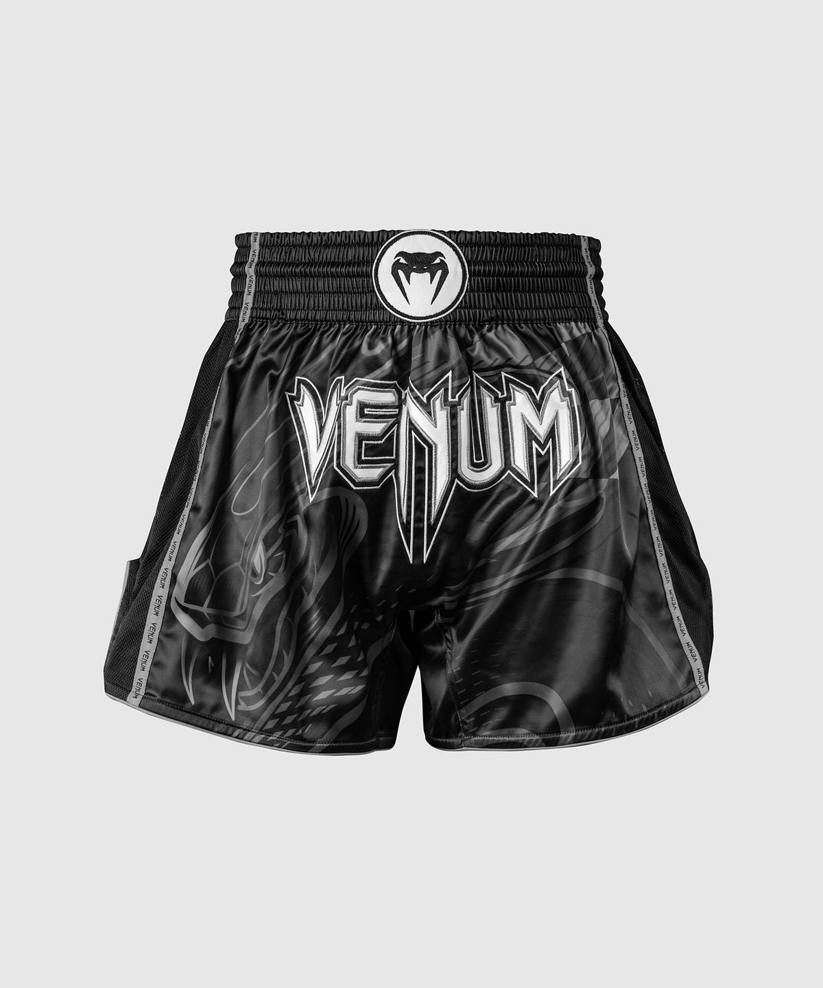 Venum Crimson Viper 2.0 Pantalón corto de Muay Thai - Negro/Gris