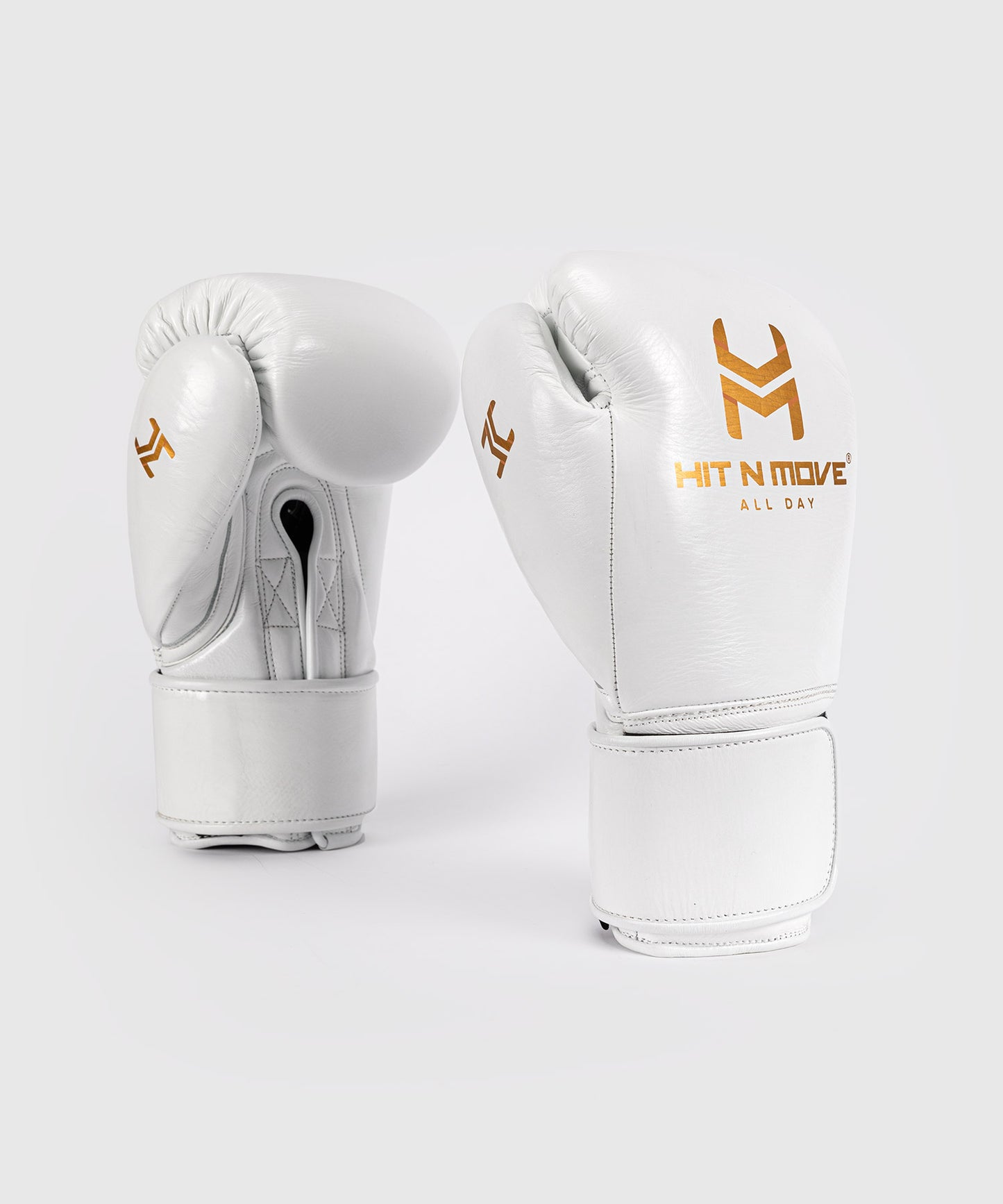 Hit N Move All Day® Pro Balance Boxing Gloves - White