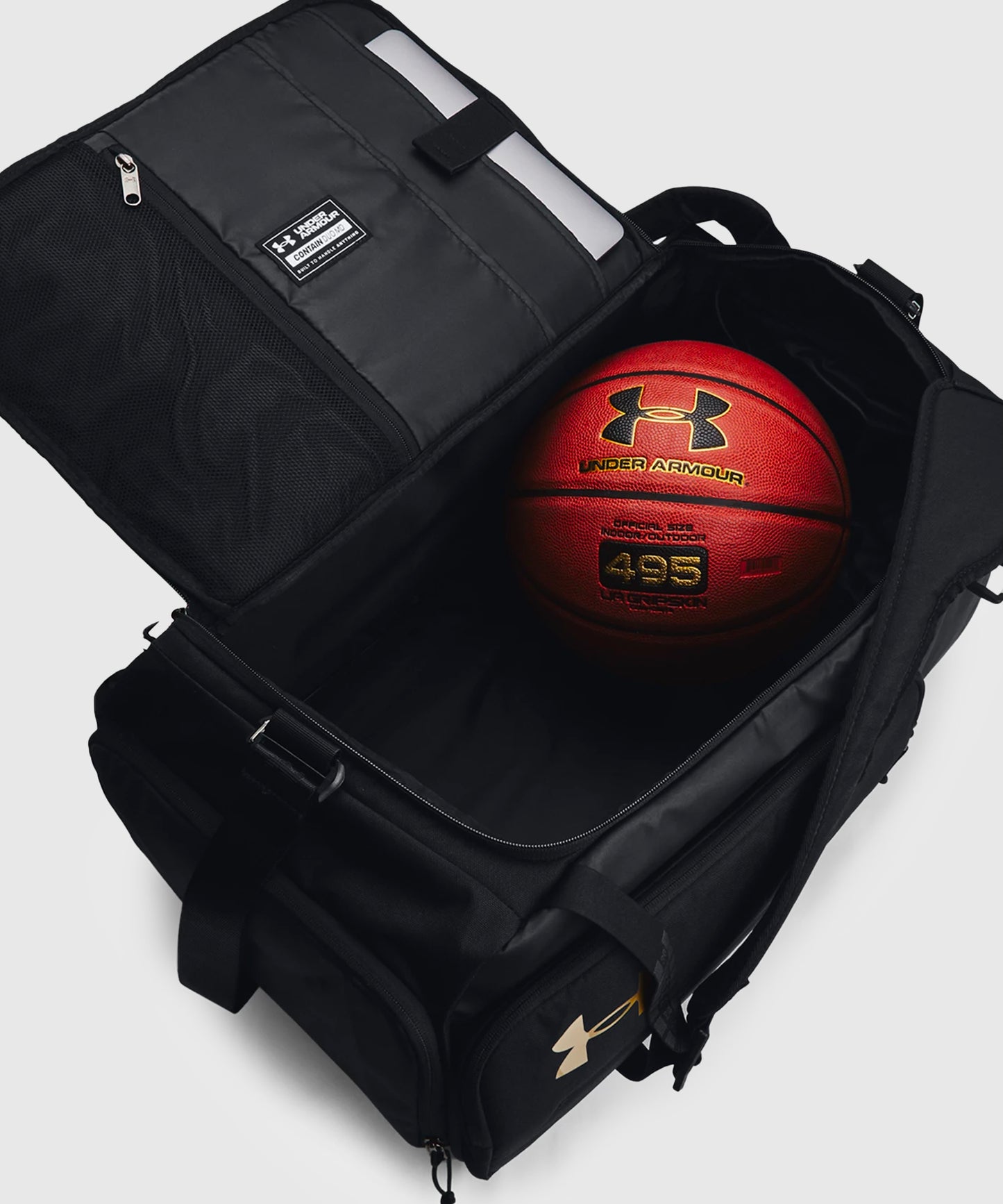 Sac À Dos De Sport Under Armour Ua Contain Duo - Noir/Or