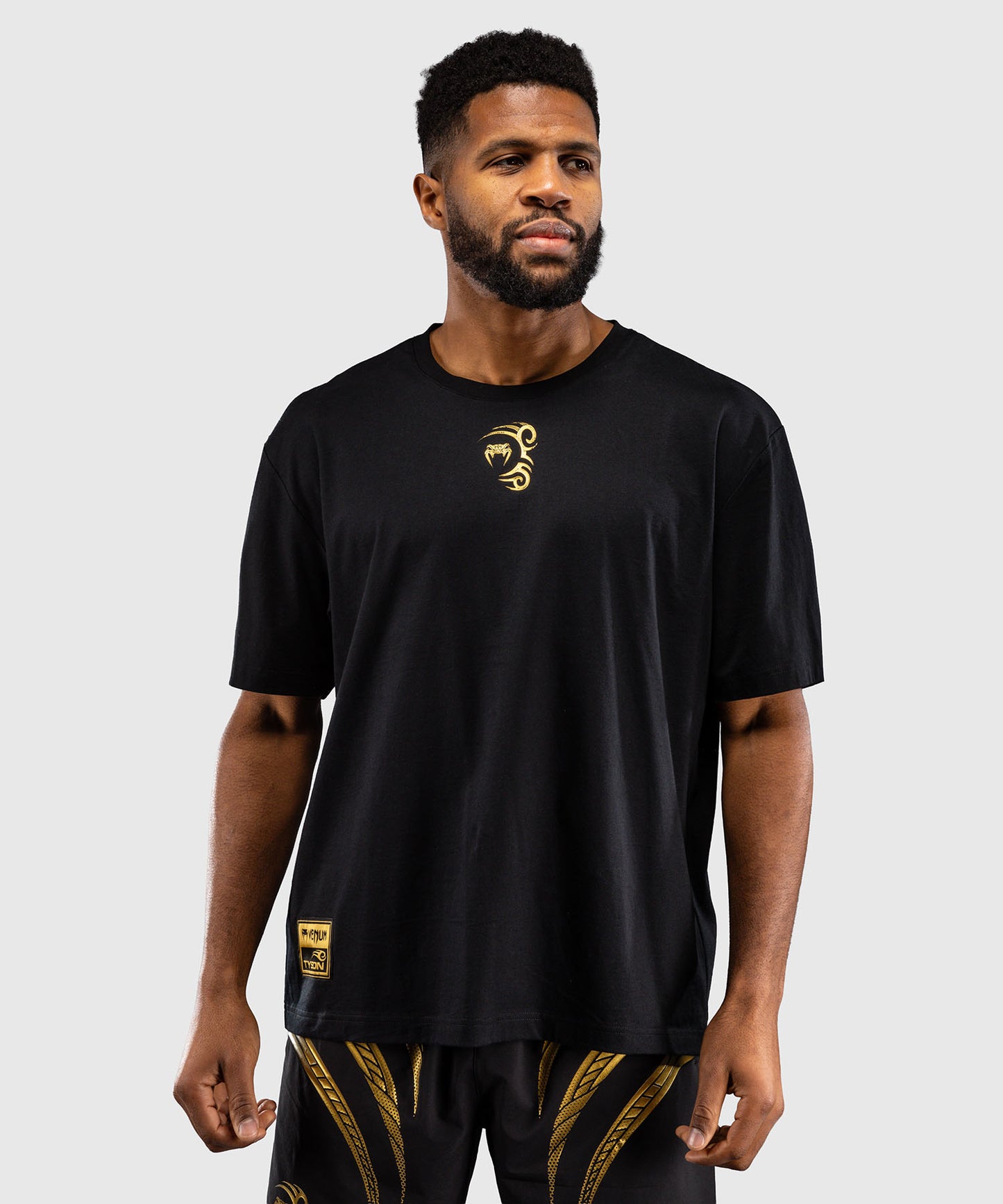 Venum x Mike Tyson Tiger Camiseta Tiger - Negro/Oro