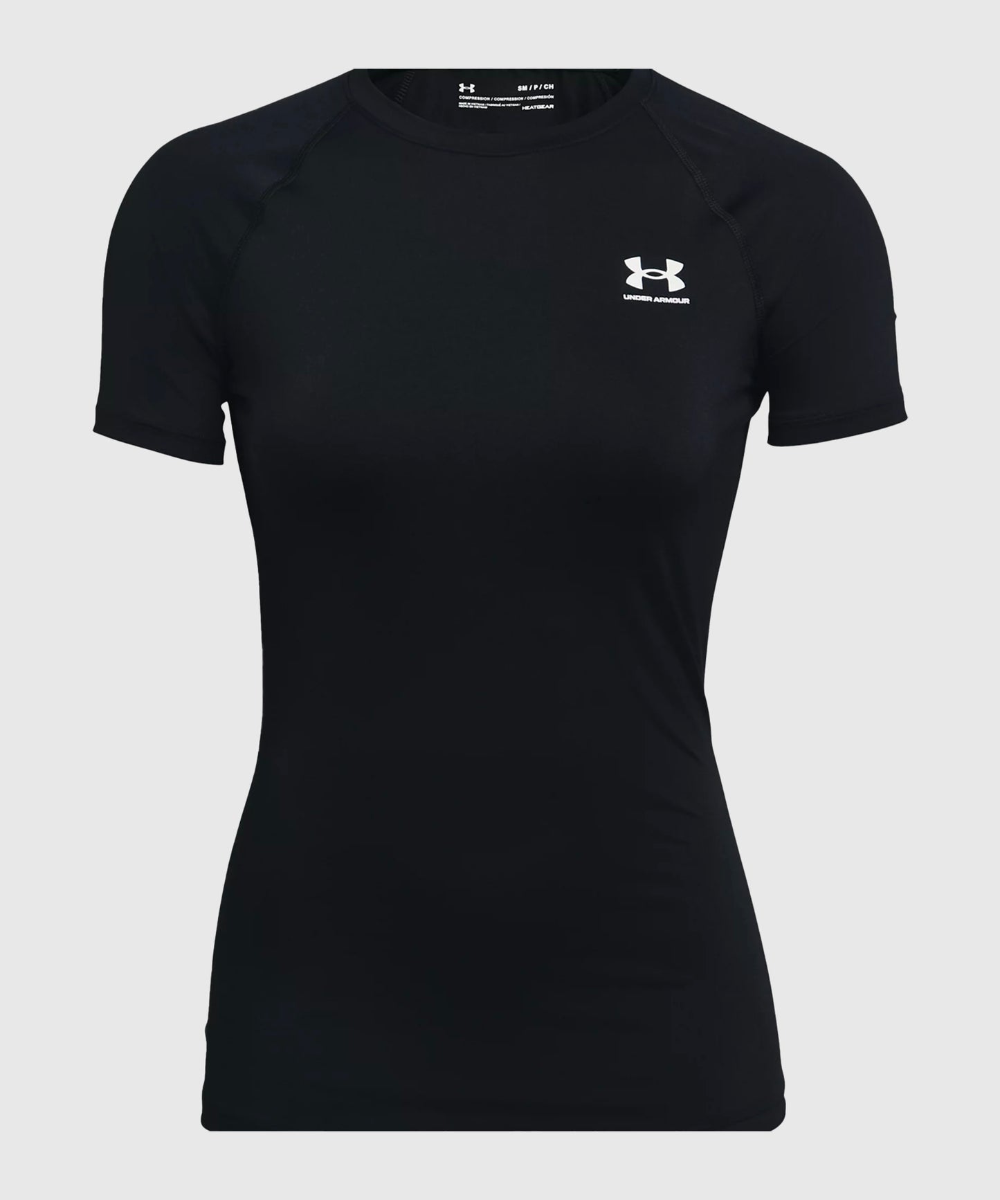 Tee-Shirt Under Armour Heatgear® Pour Femme - Noir/Blanc