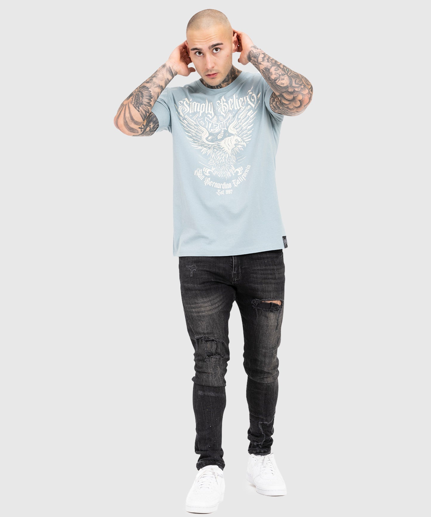 Tapout Throper Camiseta - Azul