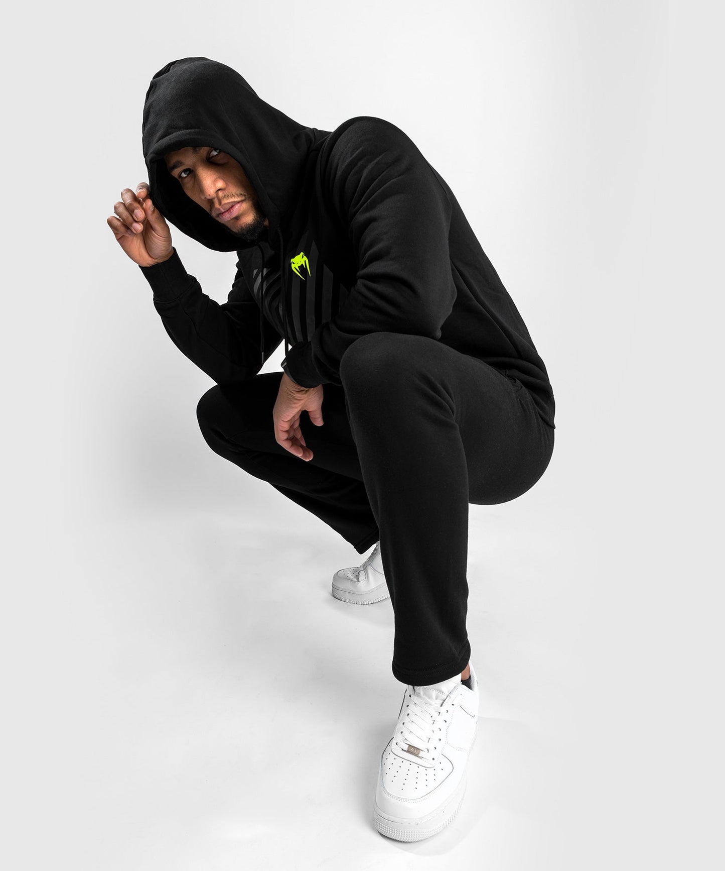 Venum Stripes Kapuzen-Sweatshirt - Schwarz
