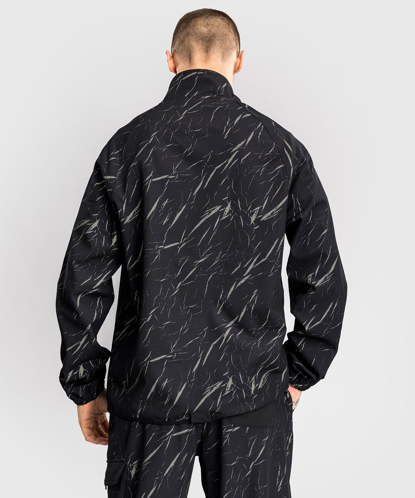 Venum Trooper Chaqueta de Chándal Para Hombre - Negro/Arena Piedra