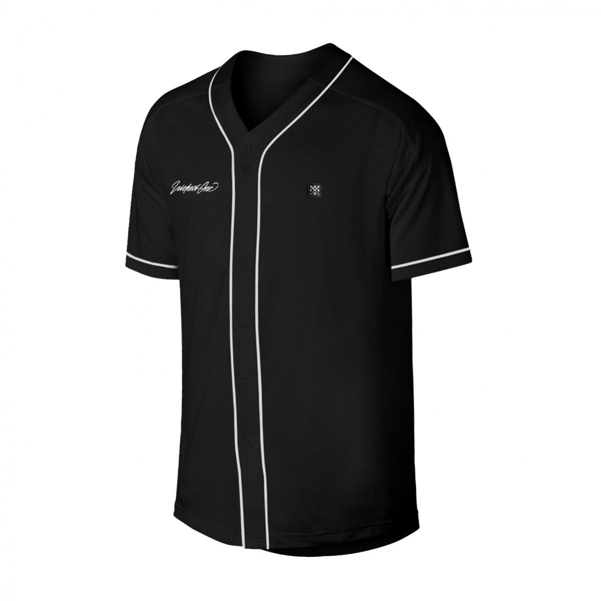 T-shirt Baseball WICKED ONE Sign - Noir