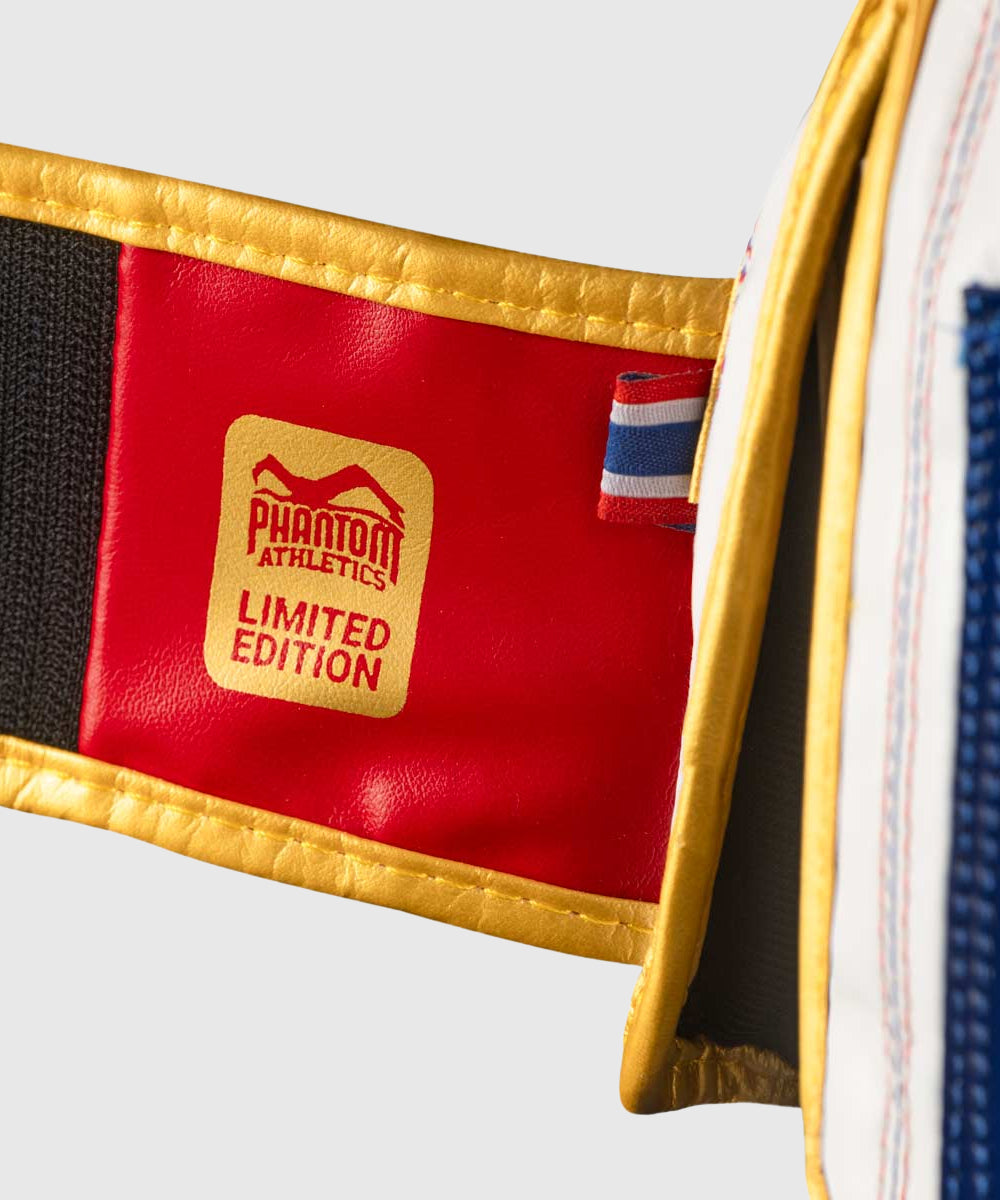 Phantom Athletics Muay Thai Limited Edition Boxing Gloves - White/Gold
