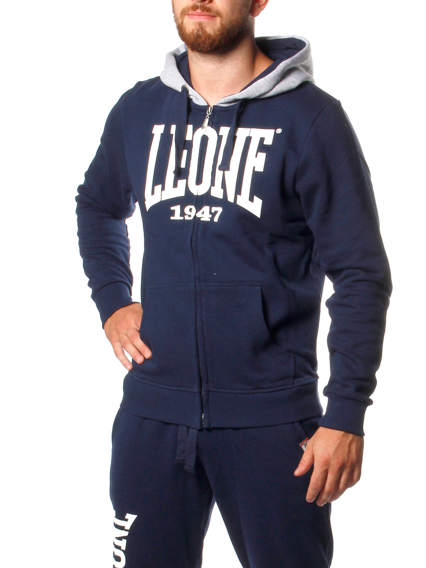Sweatshirt à zip Leone