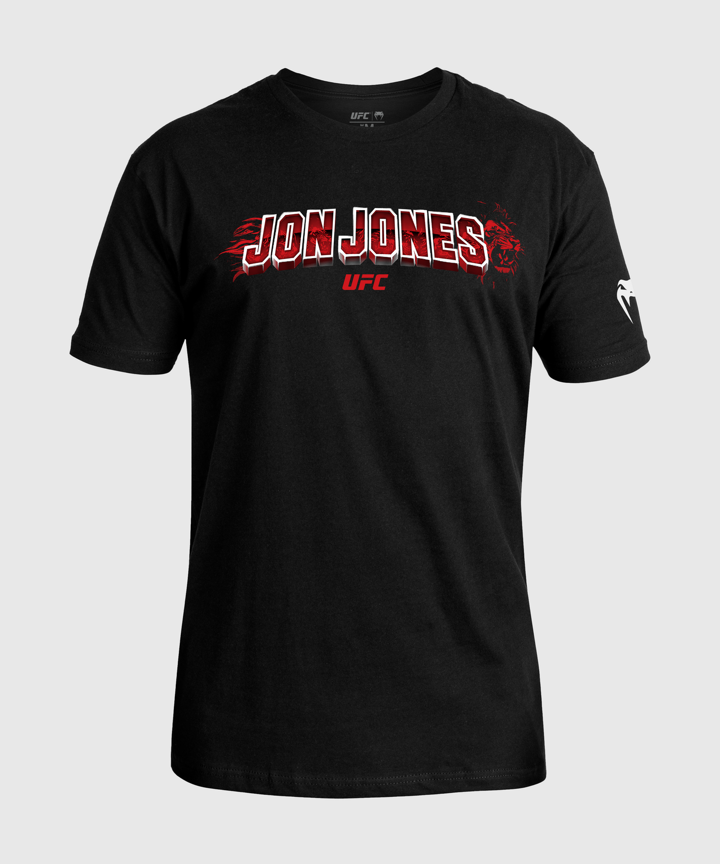 Men's UFC Unrivaled by Venum Jon Jones T-Shirt - Black