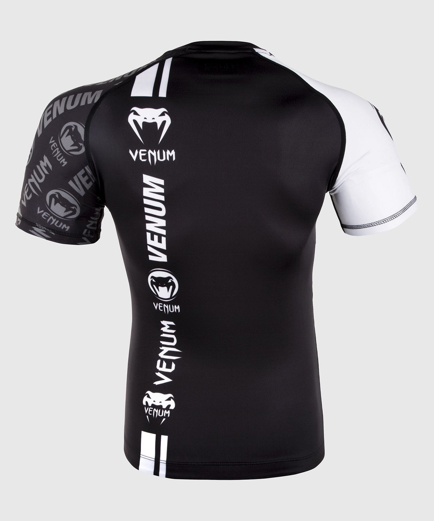 Rashguard Venum Logos - Noir/Blanc