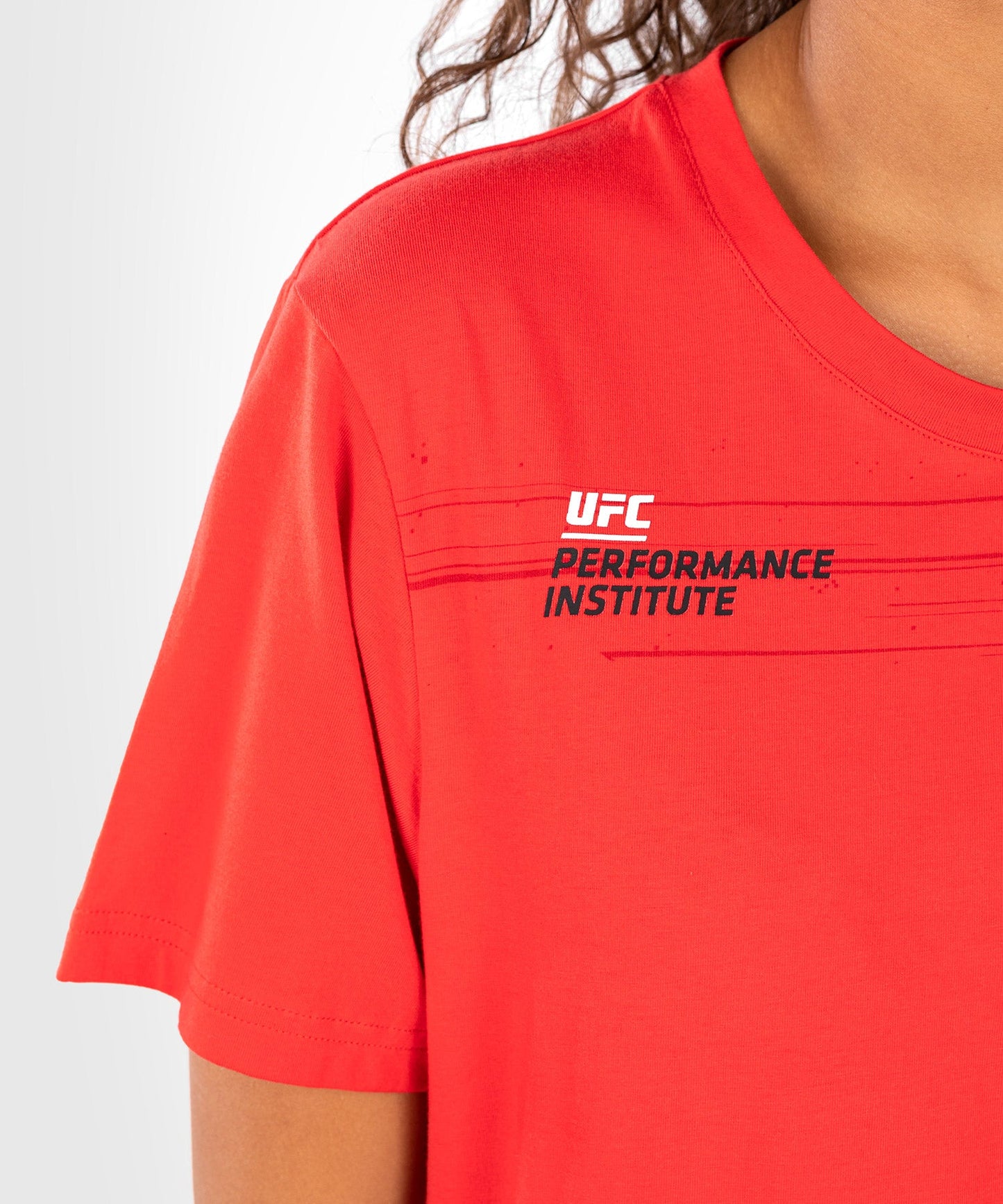 T-Shirt Femme UFC Venum Performance Institute 2.0 - Rouge