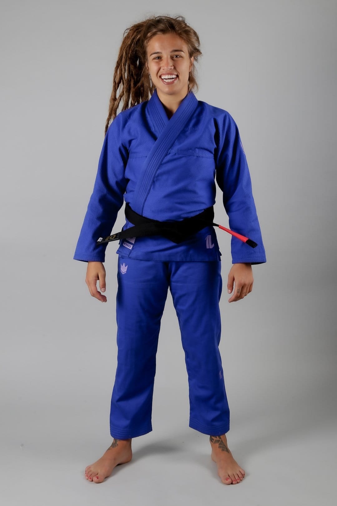 Kimono de JJB Kingz The One - Bleu/Lavande