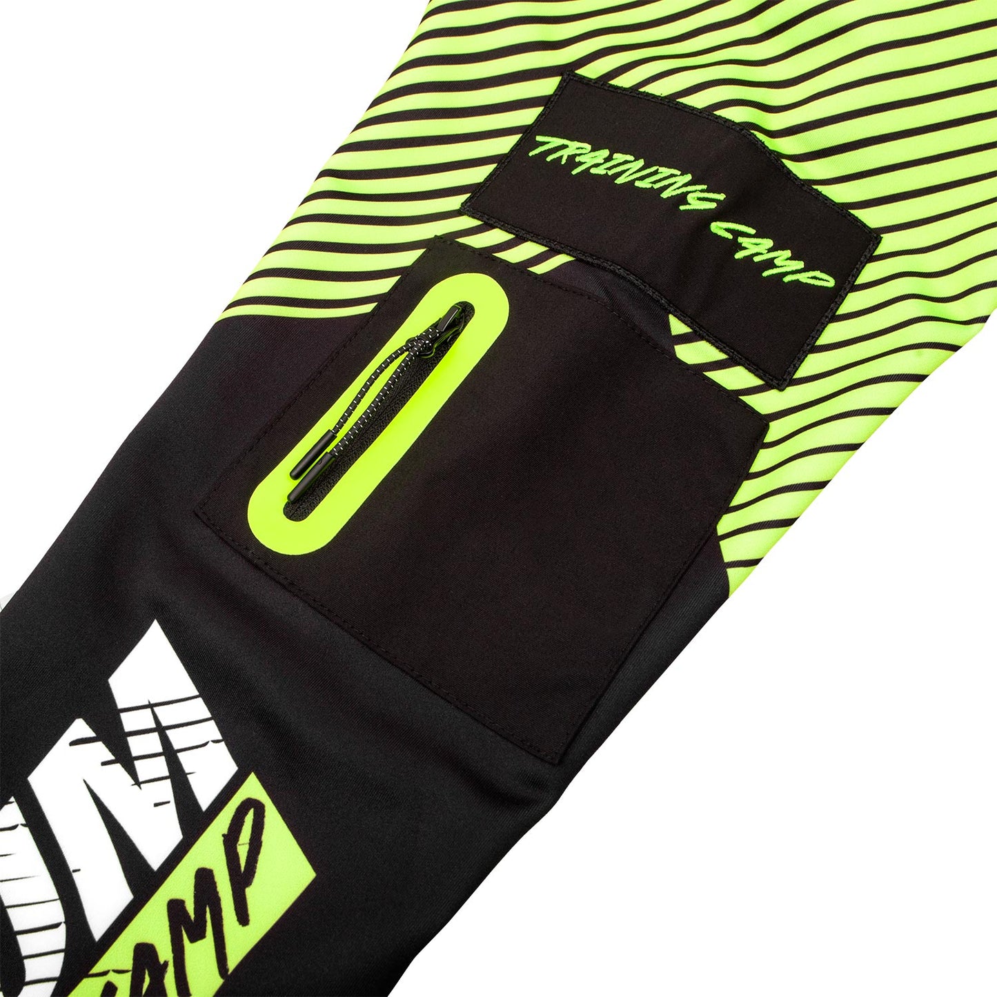 Venum Training Camp 2.0 Hoodie - Black/Neo Yellow
