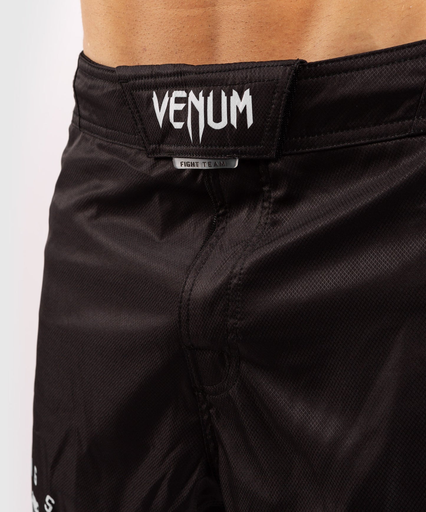 Fightshort Venum Signature - Noir/Blanc
