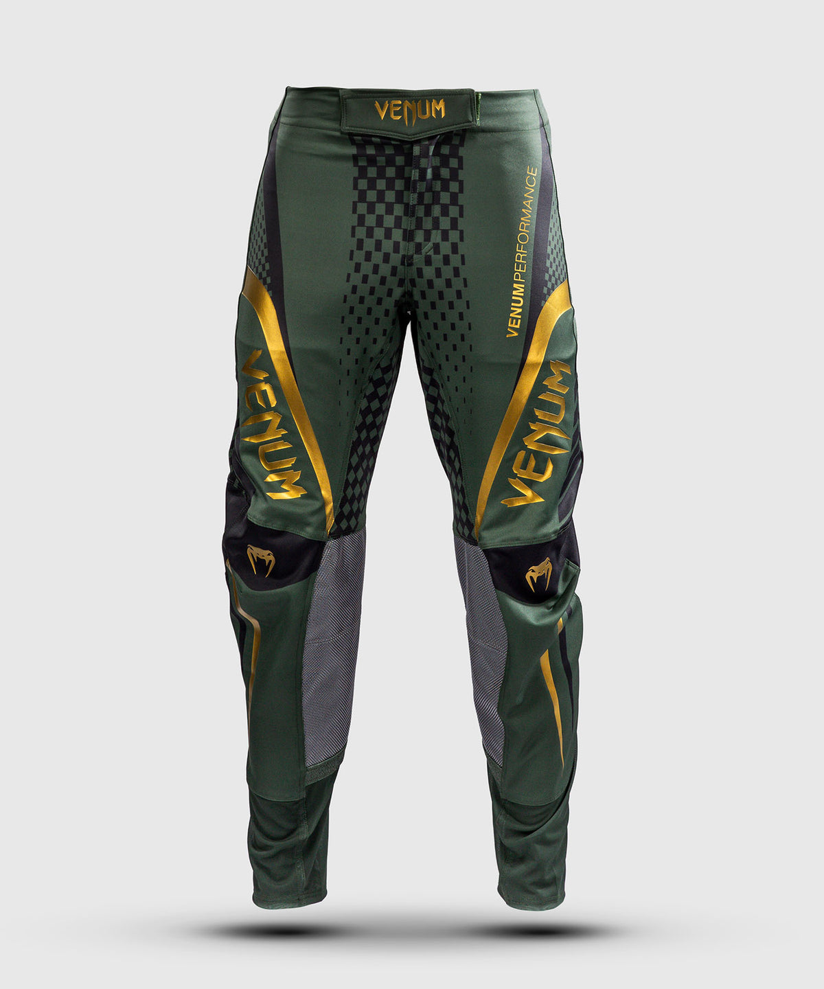 Venum MX Challenger Pantaloni da Motocross - Nero/Verde/Oro