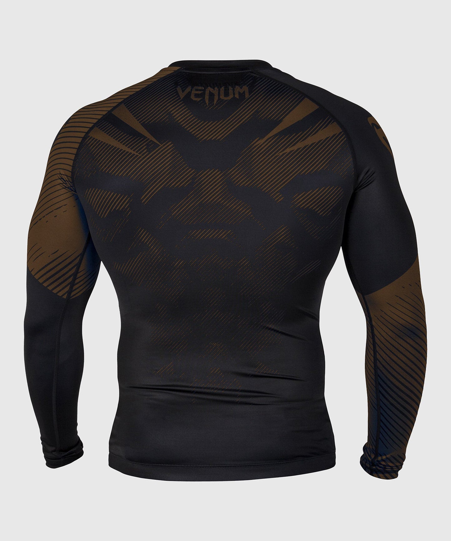 Rashguard Venum NoGi 2.0 - IBJJF Approved Long Sleeve - Black/Brown