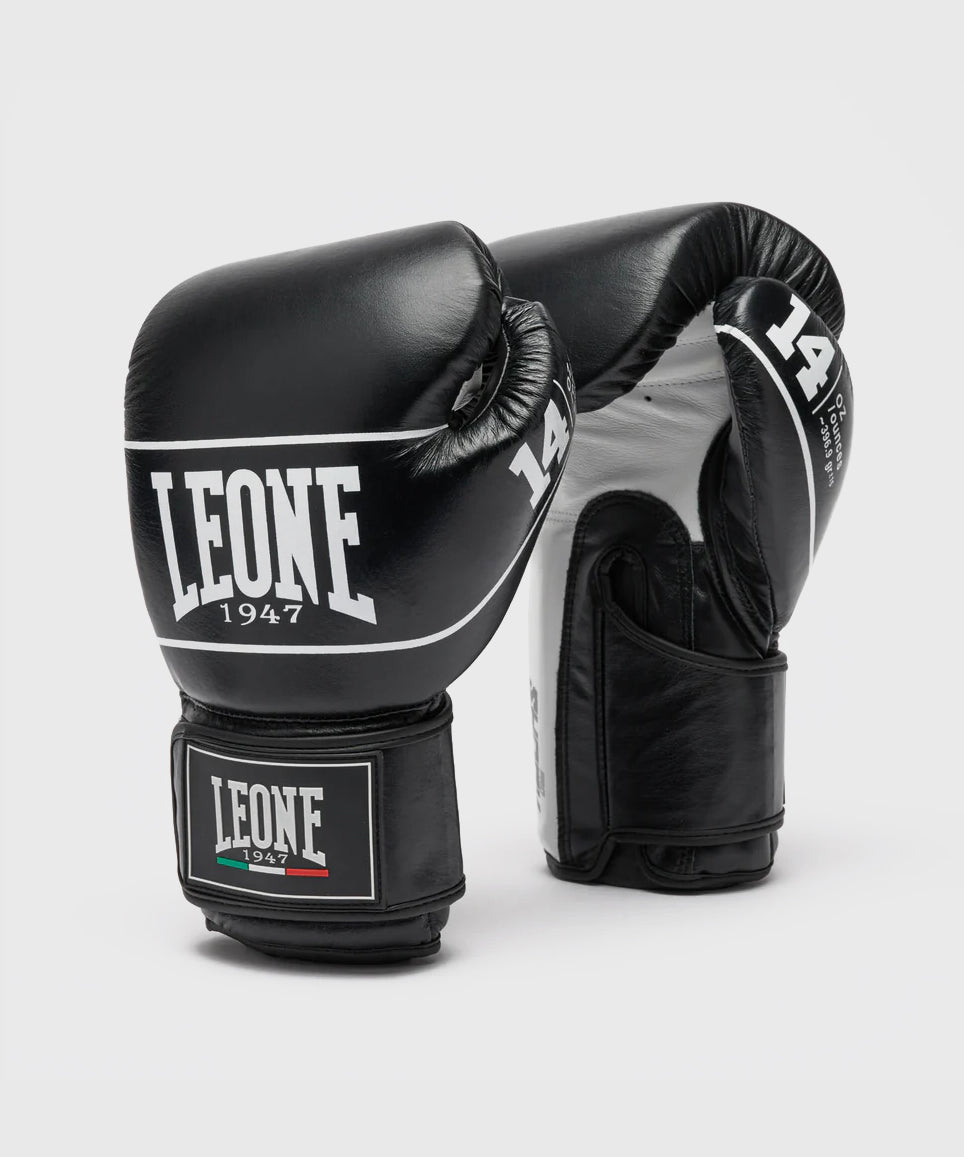 Gants De Boxe Leone Professional 2 – 12 Oz, Cuir De Buffle, Pour Sparring Et Entraînement Expert