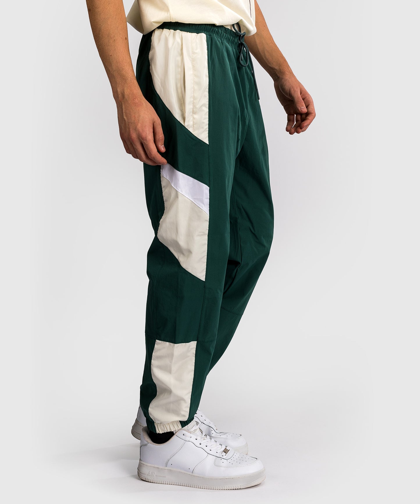 Venum Attack 90 Tracksuit Pants - Forest Green/Ice
