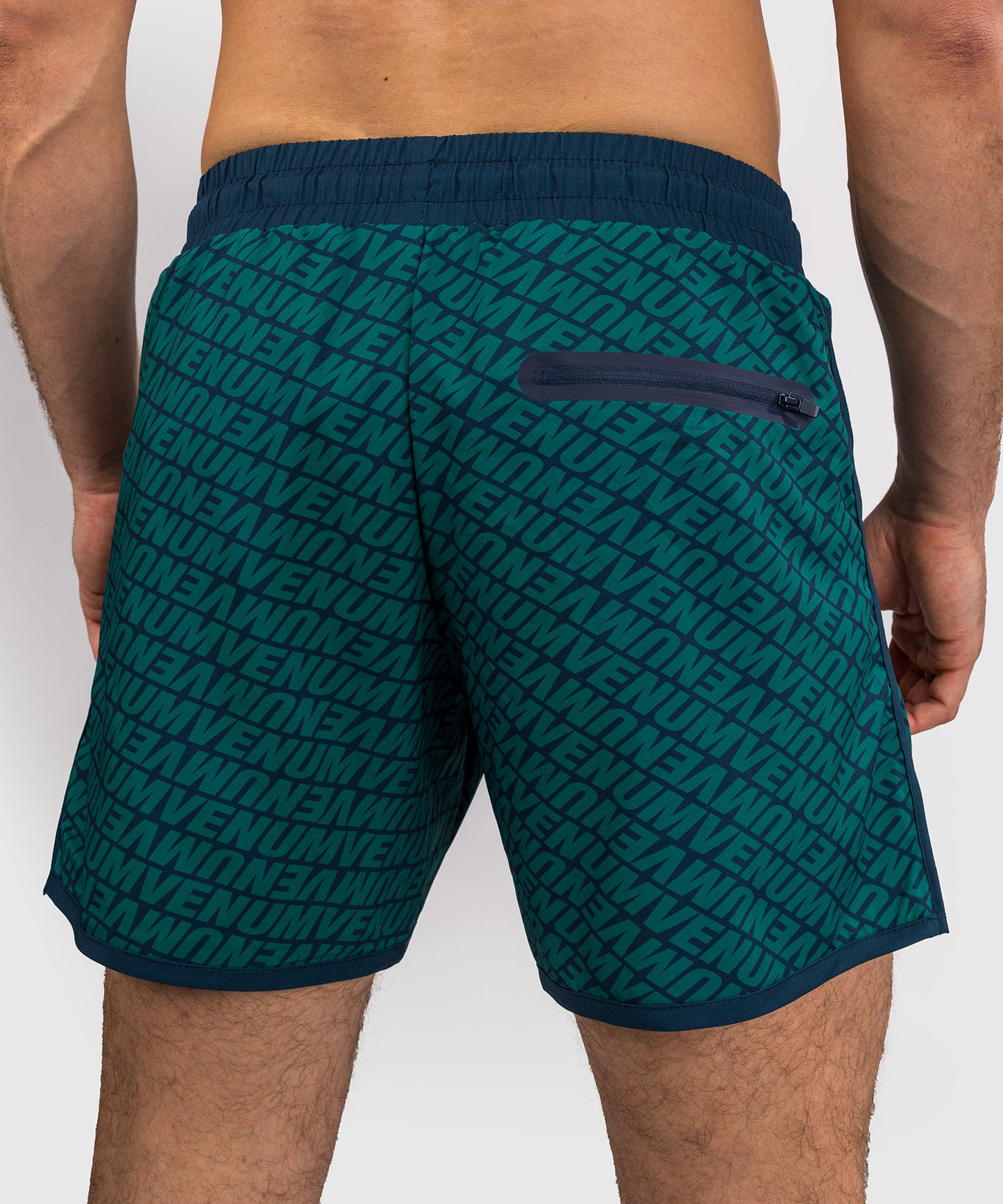 Venum Echo Board Shorts - Deep Ocean Blue/Emerald Green