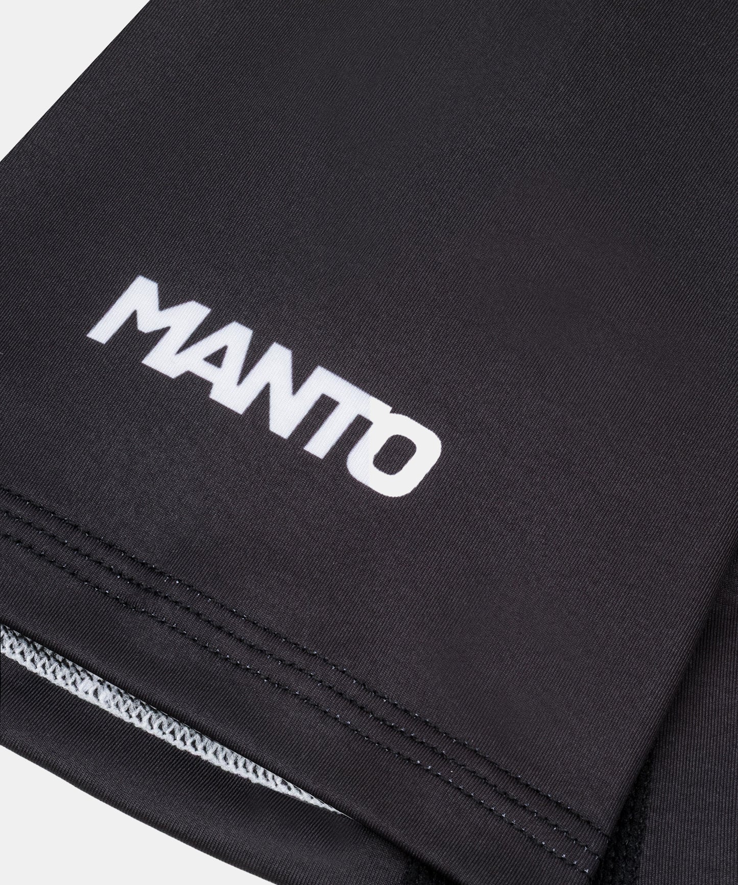 Rashguard À Manches Courtes Manto Logo - Noir