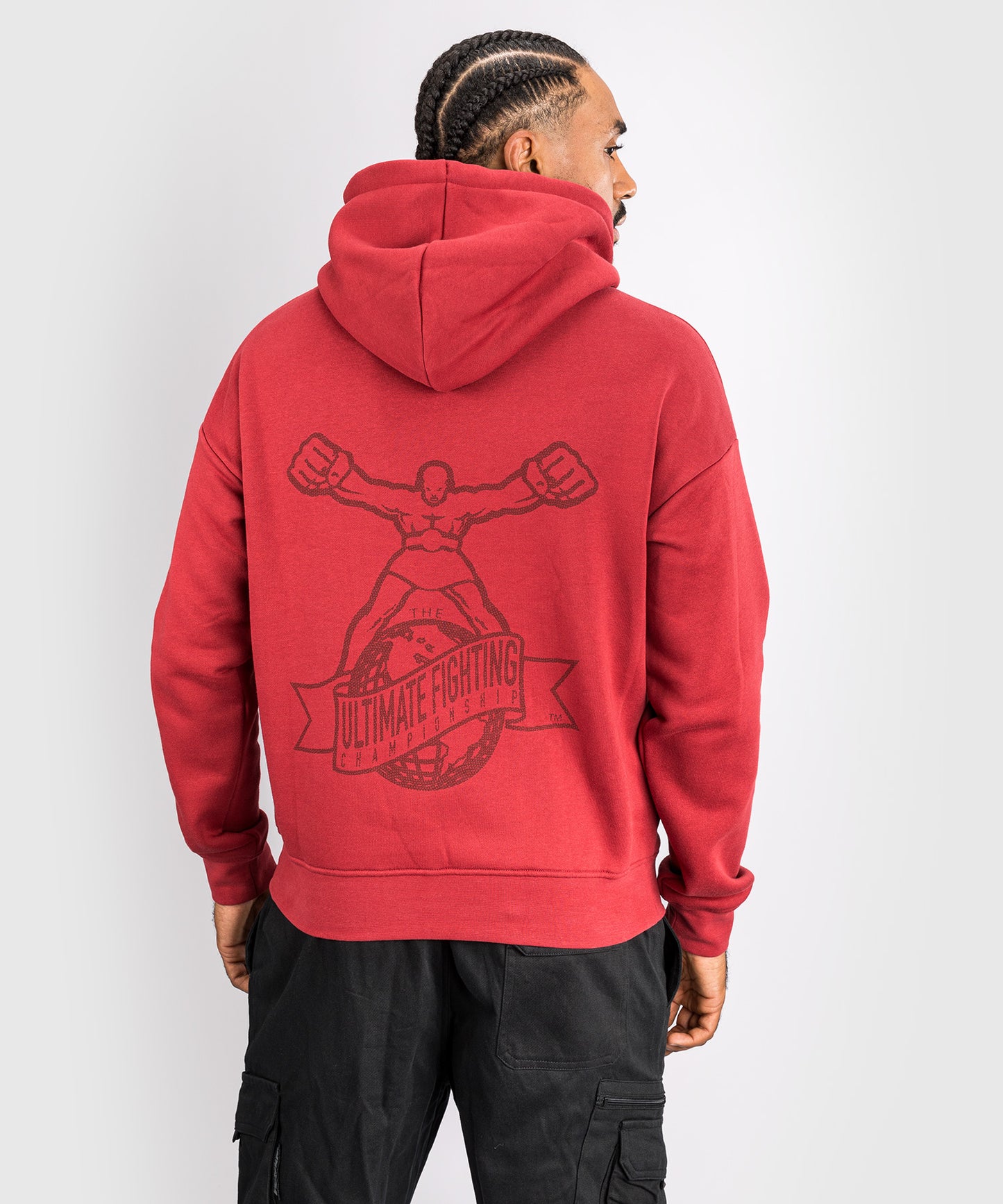 UFC by Venum Ulti-Man Hoodie - Burgunderrot