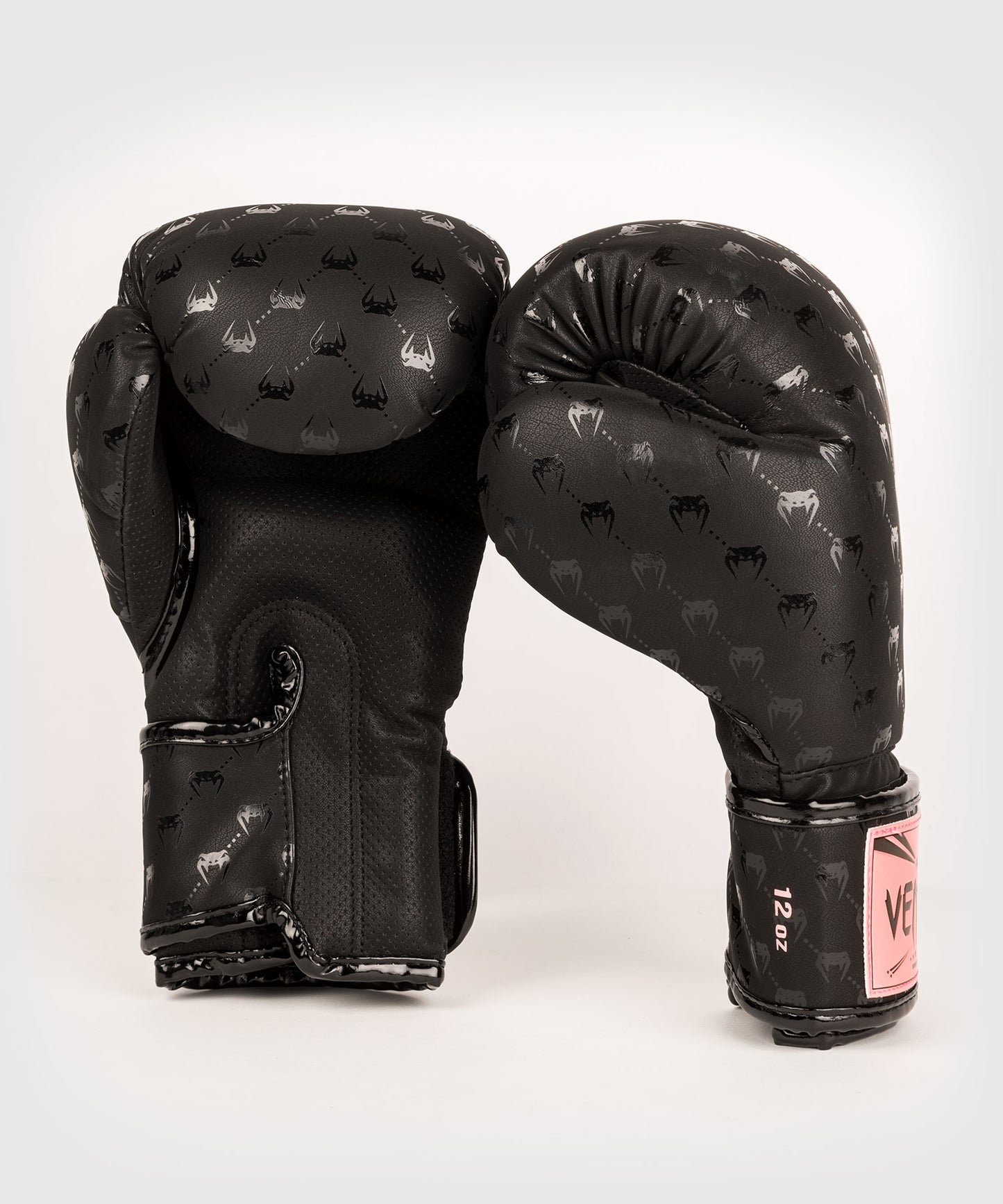 Gants de Boxe Venum Impact Monogram - Noir/ Rose Doré