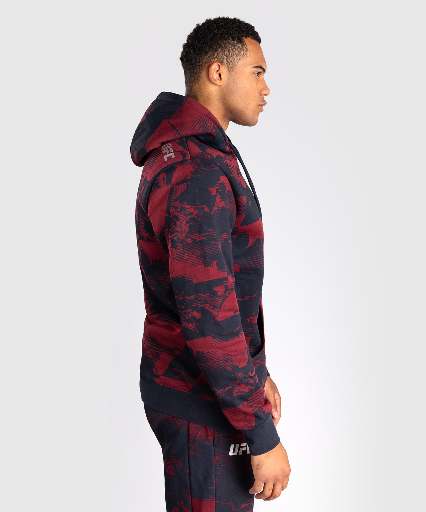 UFC Zenith by Venum Authentic Fight Week Sudadera Hombre - Azul marino/Burdeos/Plateado