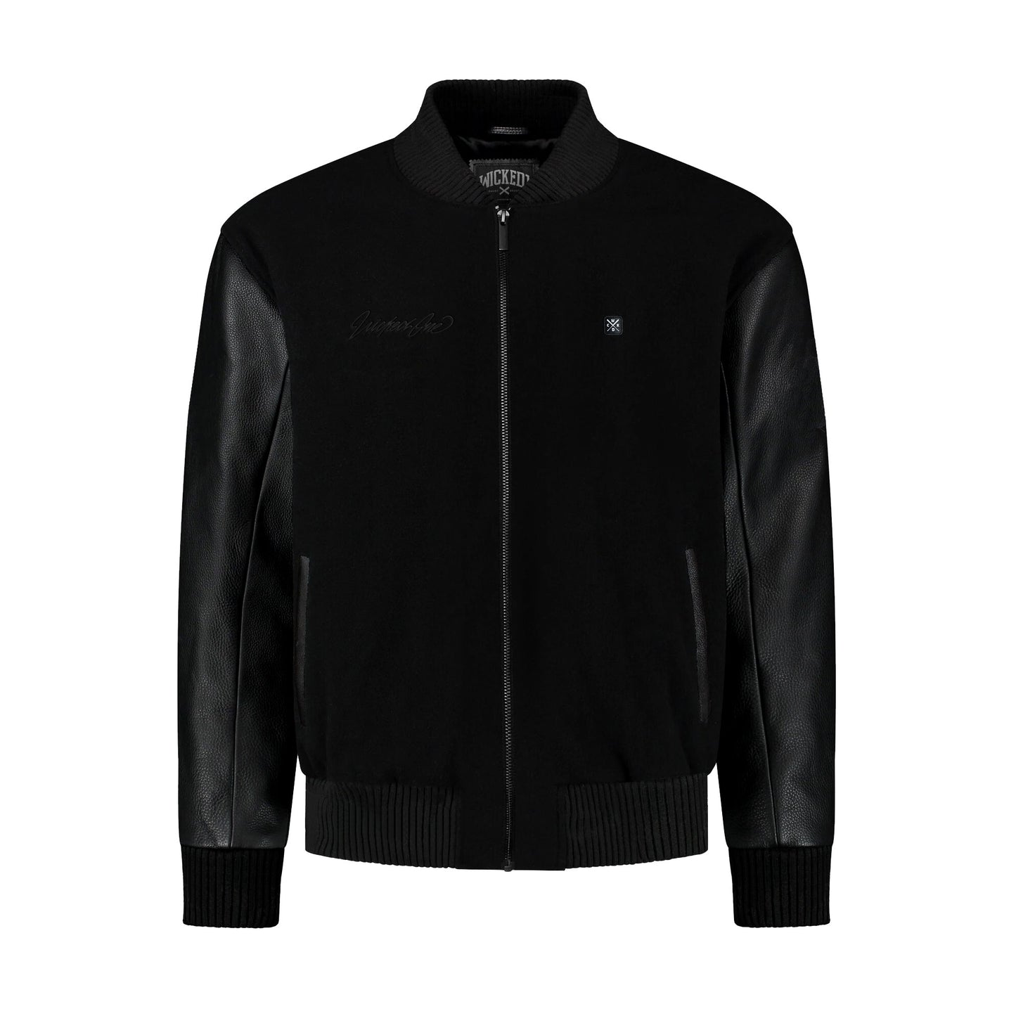 VESTE TEDDY WICKED ONE ASPHALT - NOIR