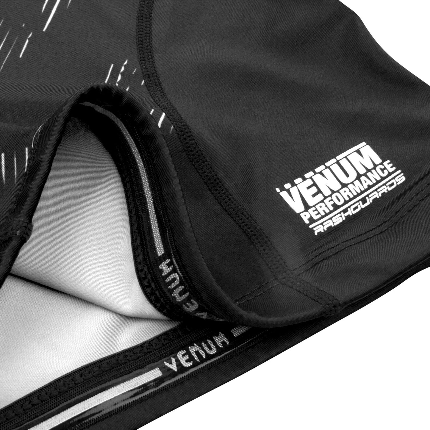 Rashguard Venum NoGi 2.0 - IBJJF Approved Long Sleeve - Black/White