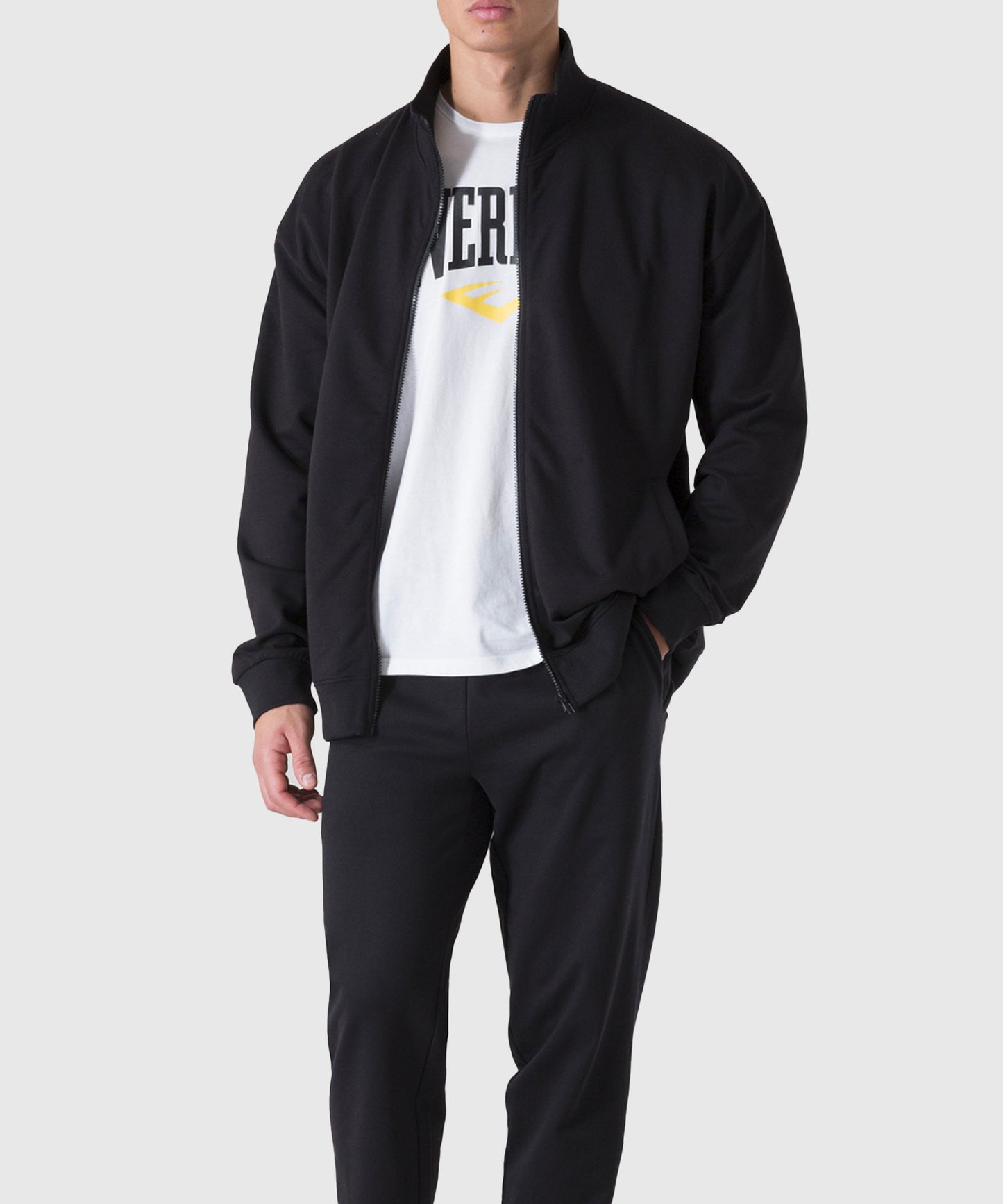 Veste Zippée Everlast Back Square - Noir