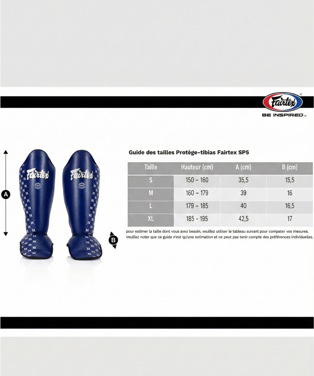 Fairtex SP5 Shin Guards - Black