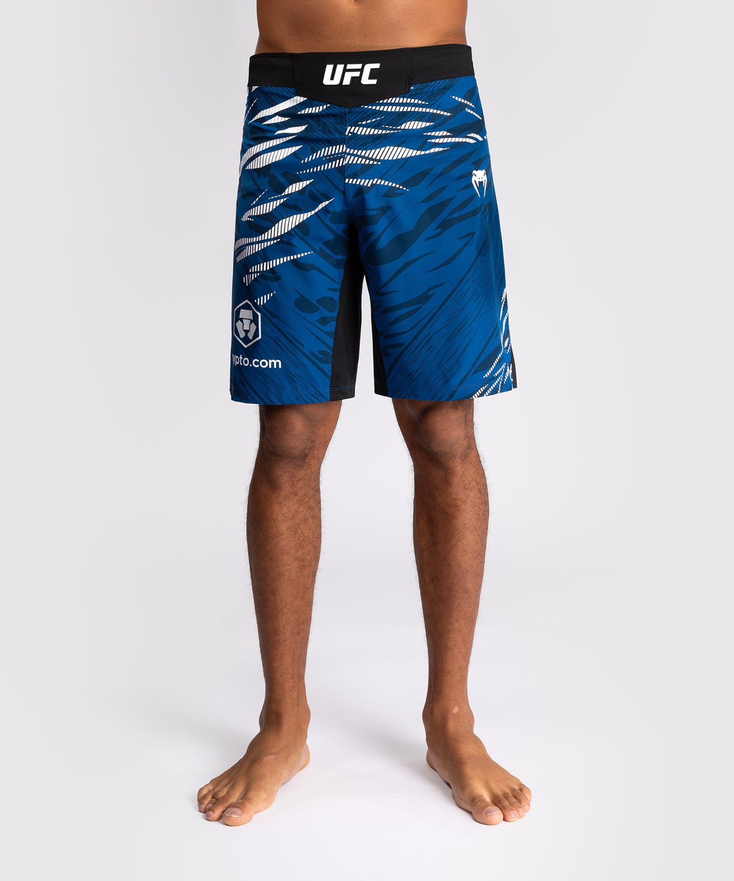 Shorts de Combat pour Hommes UFC Fusion by Venum Authentic Fight Night - Coupe Longue - Bleu