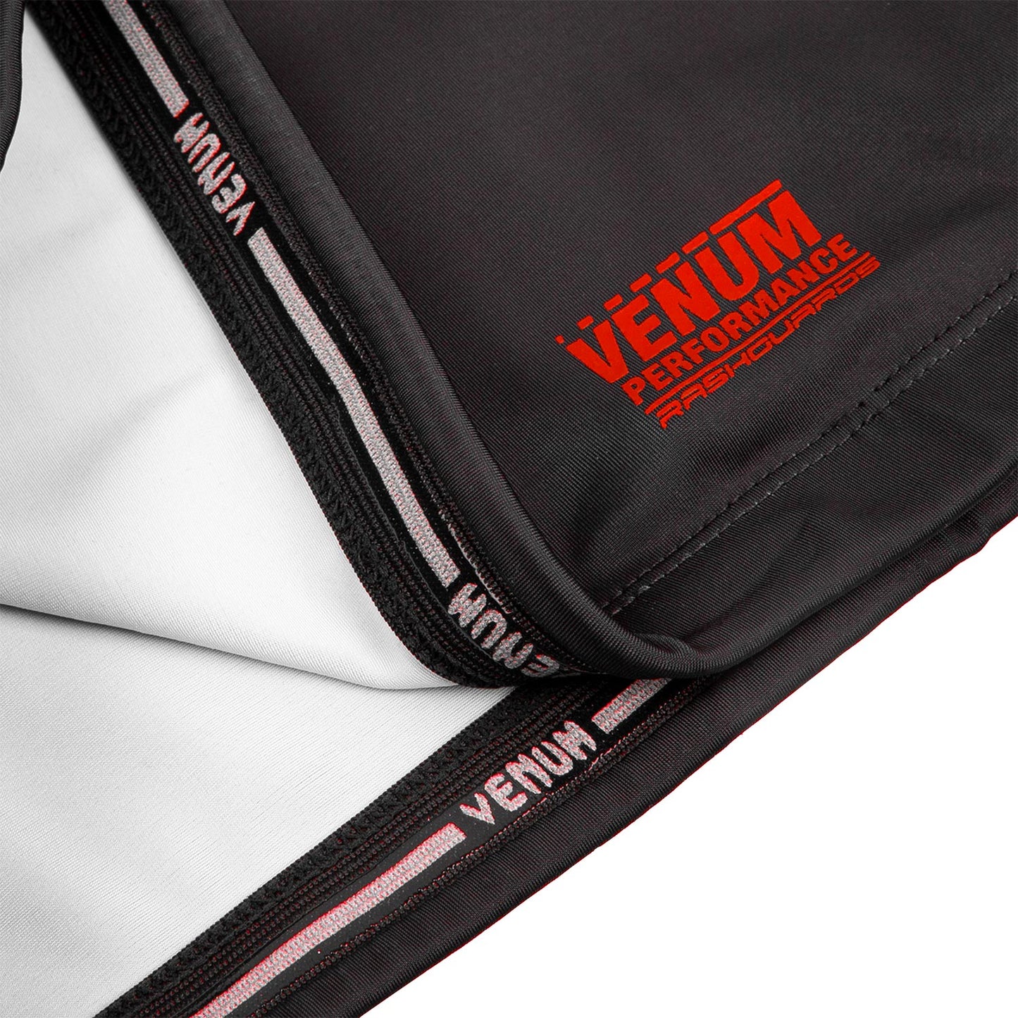 Rashguard Signature Maniche corte - Nero/Rosso