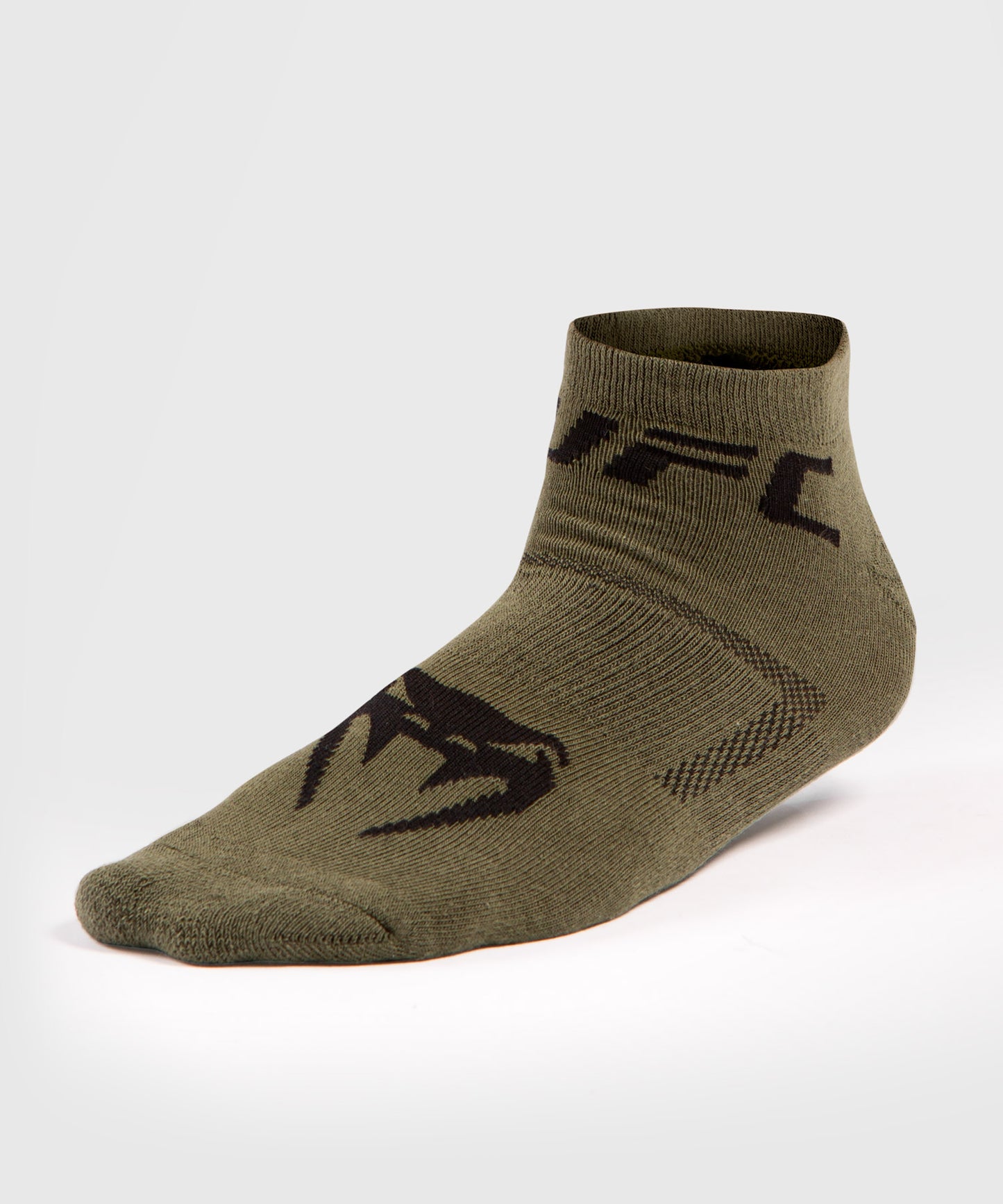 Lot de 2 Paires de Chaussettes UFC Venum Authentic Fight Week - Kaki