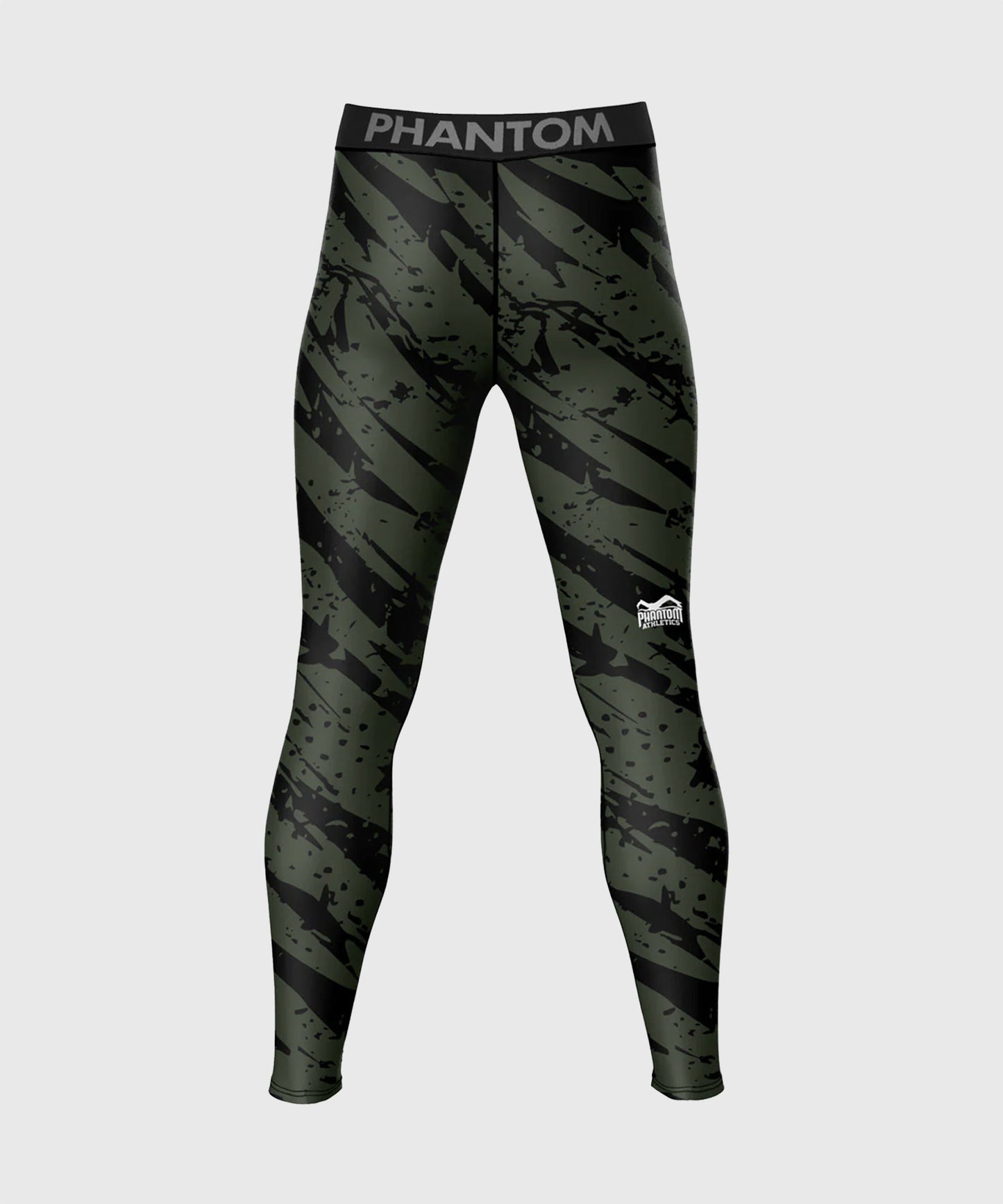 Phantom Athletics Camo Tiger Kompressionshose - Grün