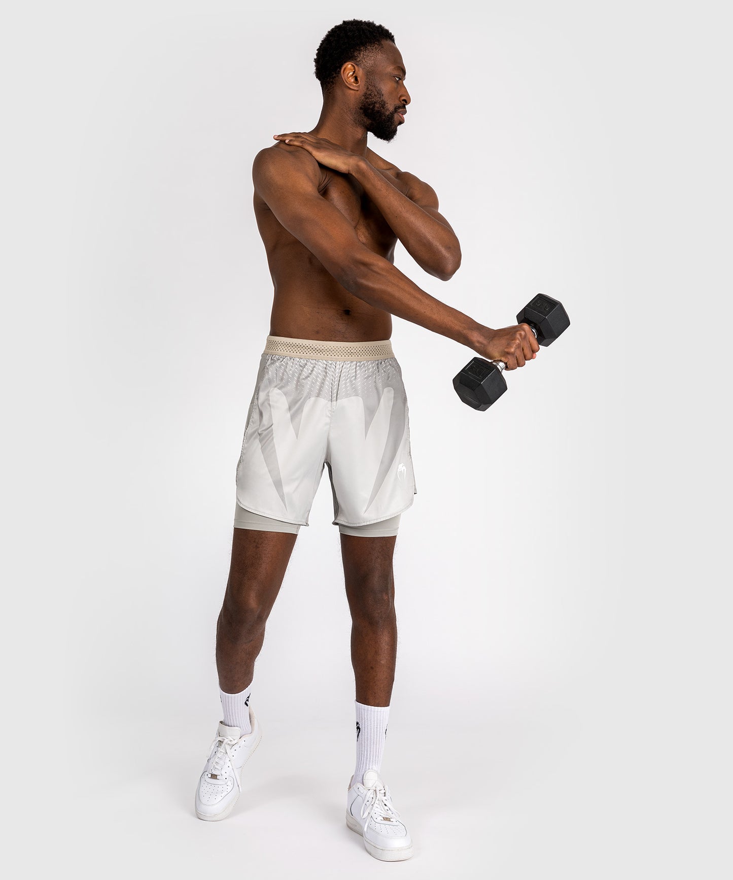 Short de Combat Pour Hommes Venum Attack - Sable