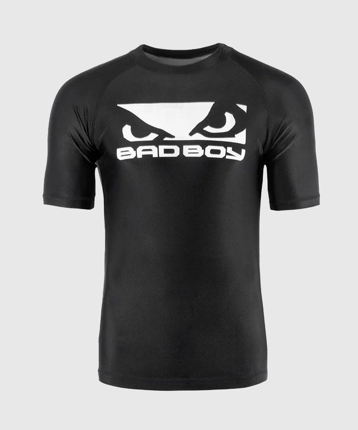T-shirt de Compression Bad Boy - Manches Courtes - Noir/Blanc