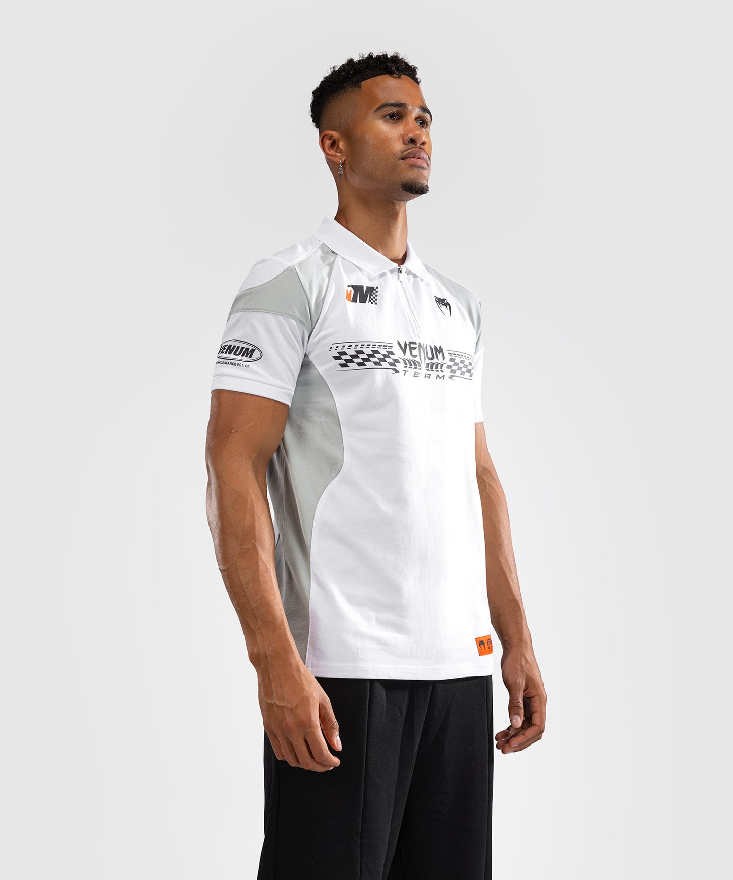 Polo en Coton Venum Motorsport - Blanc Neige